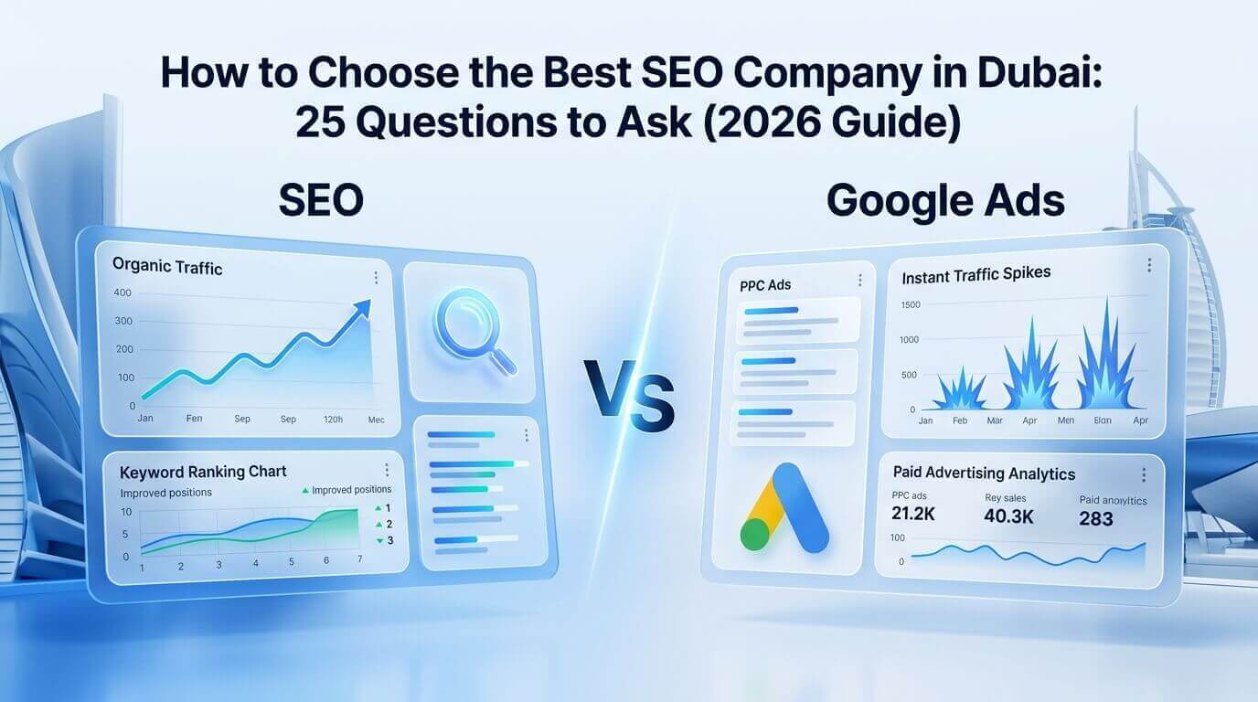 How to choose the best SEO company in Dubai by asking 25 important questions in 2026